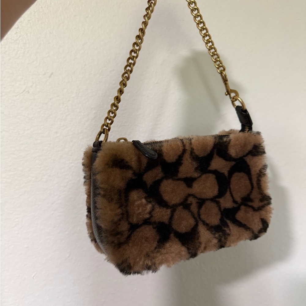BRAND NEW W/ TAGS Coach Brown and Black Patterned Women Bag